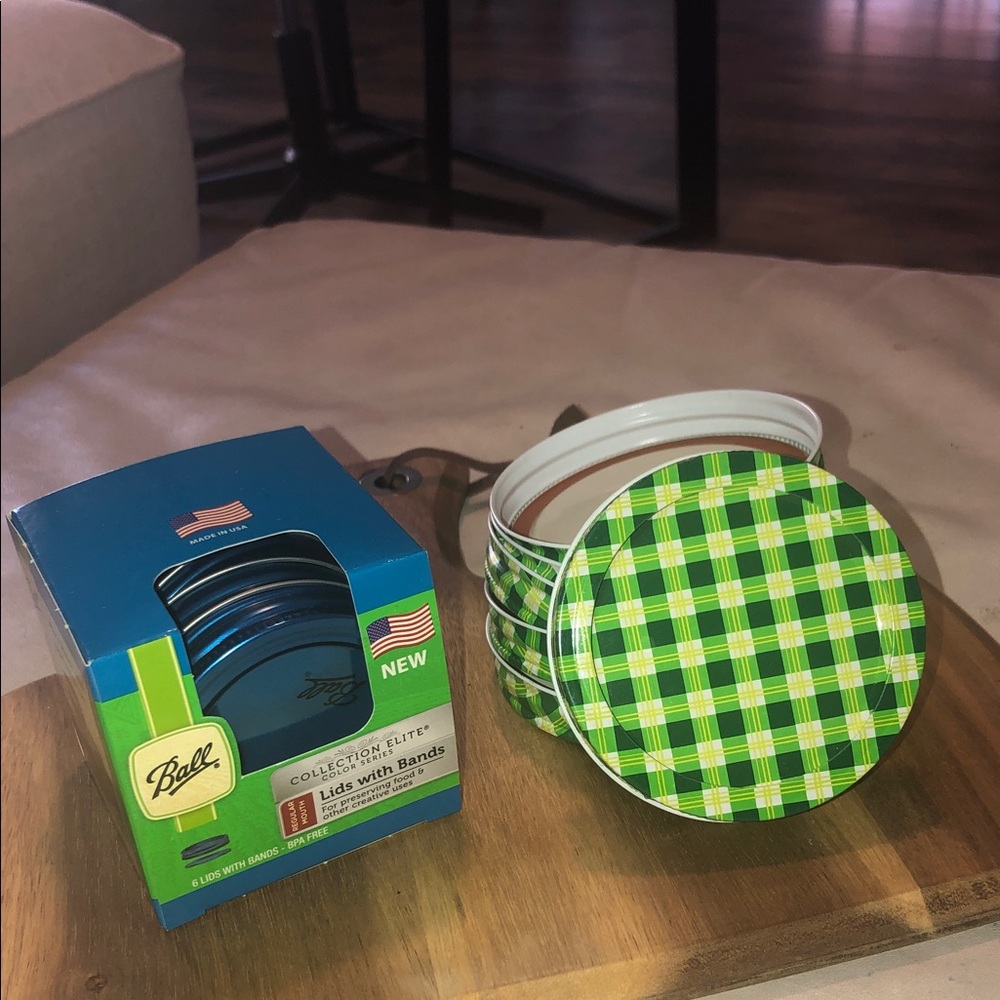 BUNDLE WITH TWO NEW SETS OF BALL JAR LIDS